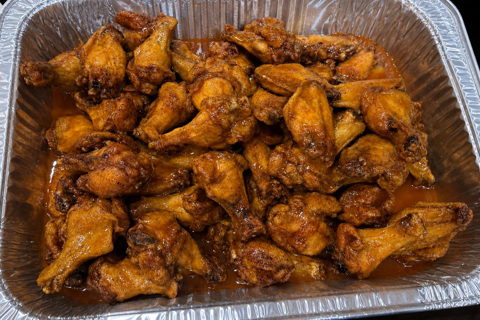 Hot honey wings