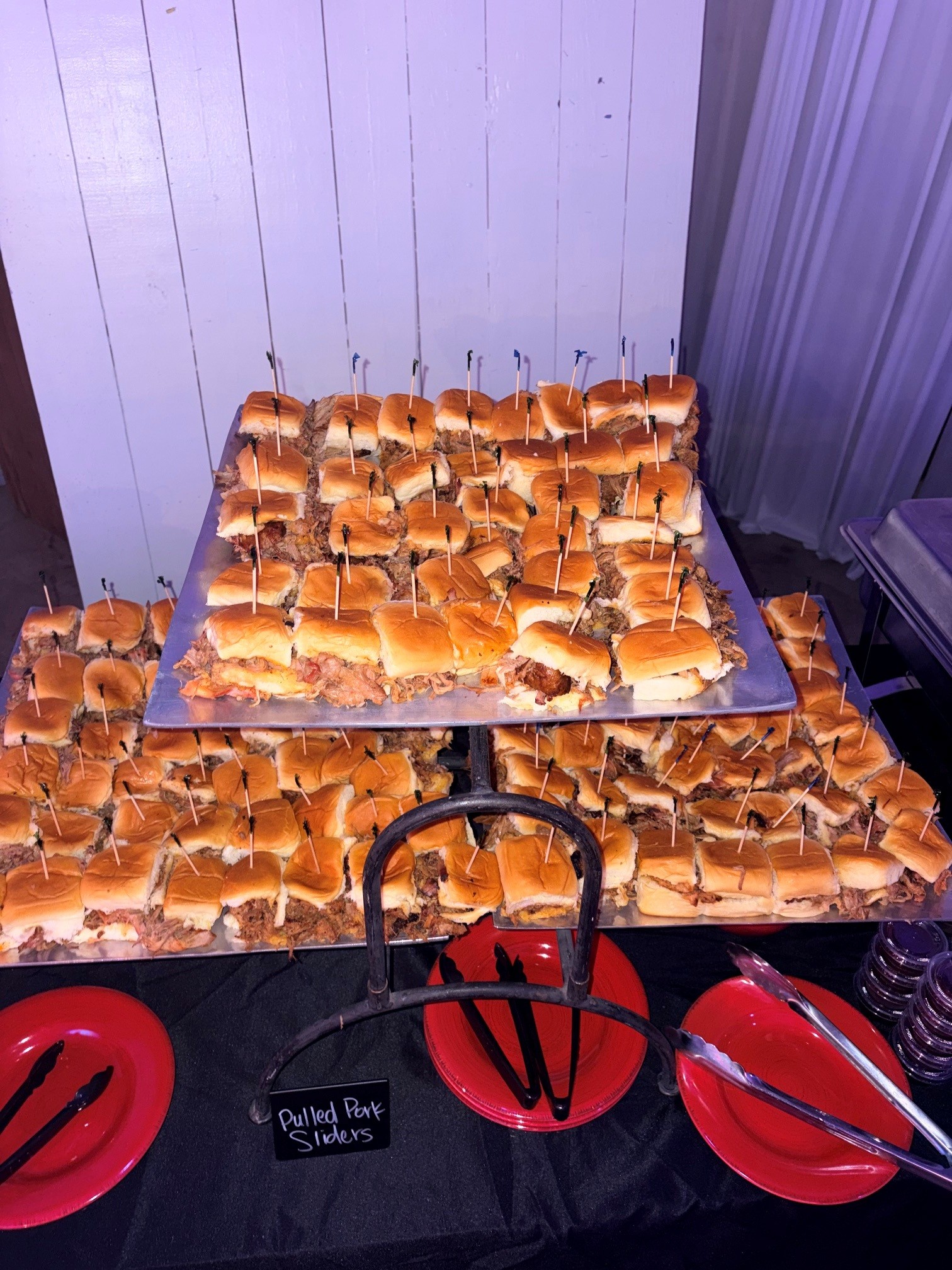 Pulled pork sliders prepared for the KHS Homecoming Dance
